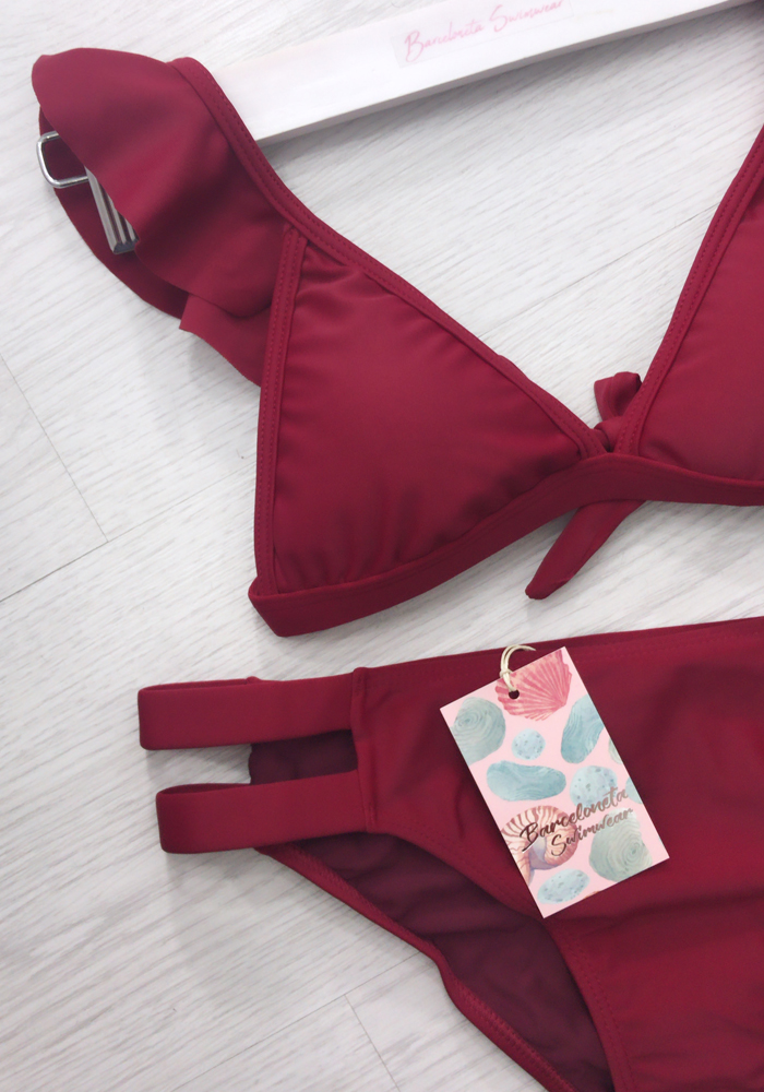 Bikini Panty rojo escarlata