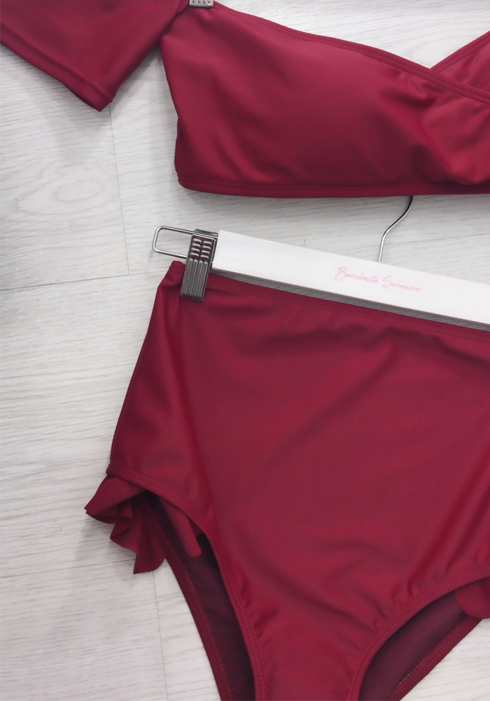 Bikini Top Noche Rojo Escarlata